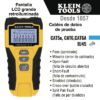 Tester de Cable LAN Scout™ Jr. 2/ Para: Prueba aprobada/ Error de Cableado/ Falla de Circuito Abierto o Cortocircuito/ Par Dividido/ Blindaje.