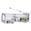 Conectores modulares de datos RJ45/CAT5e, paquete de 100 unidades. Conectores modulares de datos RJ45/CAT5e, paquete de 100 unidades.