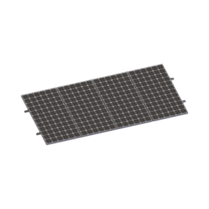Kit De Minirieles Para Panel Solar Arreglo 1X4 Para Instalación Plano En Lámina Kit De Minirieles Para Panel Solar Arreglo 1X4 Para Instalación Plano En Lámina
