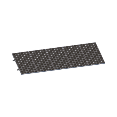 Kit De Minirieles Para Panel Solar Arreglo 1X5 Para Instalación Plano En Lámina Kit De Minirieles Para Panel Solar Arreglo 1X5 Para Instalación Plano En Lámina