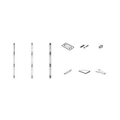 KIT 5 X 2 DE MONTAJE P/PANELES LED USO EN INTERIOR COMPATIBLE CON LINEAS IER/IFR KIT 5 X 2 DE MONTAJE P/PANELES LED USO EN INTERIOR COMPATIBLE CON LINEAS IER/IFR