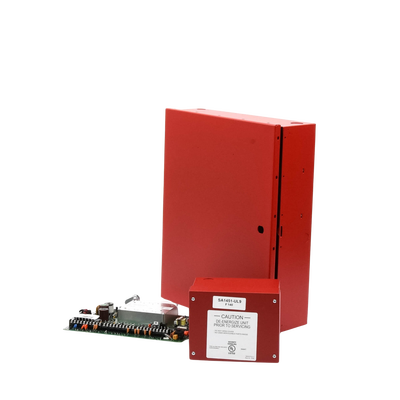 Panel Hibrido de incendio e intrusión, soporta tres métodos de expansión, cableada, inalámbrica y Vplex dos particiones de 8 a 128 zonas