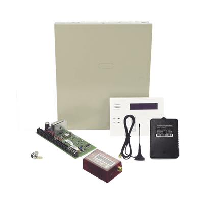 (2 Años 4GLTEM/5G ILIMITADO INCLUIDO) Kit Vista48LA con comunicador 4GLTEM/5G MN01, Teclado, Gabinete y Transformador (2 Años 4GLTEM/5G ILIMITADO INCLUIDO) Kit Vista48LA con comunicador 4GLTEM/5G MN01, Teclado, Gabinete y Transformador