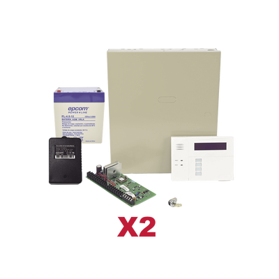 2 Paneles de Alarma VISTA48/6160RF Teclado Alfanumérico con Receptor Inalámbrico, Batería y Transformador 2 Paneles de Alarma VISTA48/6160RF Teclado Alfanumérico con Receptor Inalámbrico, Batería y Transformador