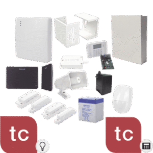 Kit de Sistema de Alarma con Sensores Cableados y Modulo de Automatizacion Z-Wave Kit de Sistema de Alarma con Sensores Cableados y Modulo de Automatizacion Z-Wave