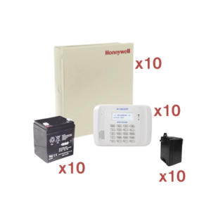 Kit de 10 Paneles de Alarma VISTA48 con Bateria y Transformador Kit de 10 Paneles de Alarma VISTA48 con Bateria y Transformador