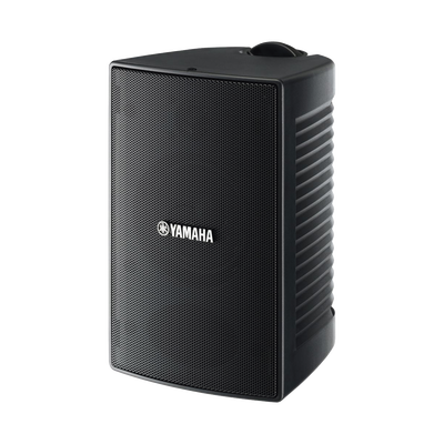 Altavoz de Montaje en Pared | 2 vias | Woofer 4" | Tweeter 1" | IPX3 | 8 ohms | 70/100V | Color Negro | Par