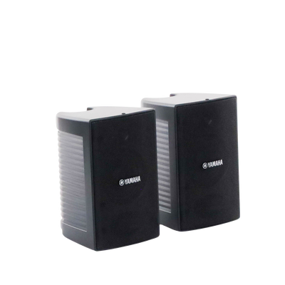 Altavoz de Montaje en Pared | 2 vias | Woofer 4" | Tweeter 1" | IPX3 | 8 ohms | 70/100V | Color Negro | Par