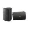 Altavoz de Montaje en Pared | 2 vias | Woofer 4" | Tweeter 1" | IPX3 | 8 ohms | 70/100V | Color Negro | Par