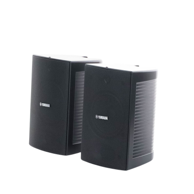 Altavoz de Montaje en Pared | 2 vias | Woofer 6.5" | Tweeter 1" | IPX3 | 8 ohms | 70/100V | Color Negro | Par