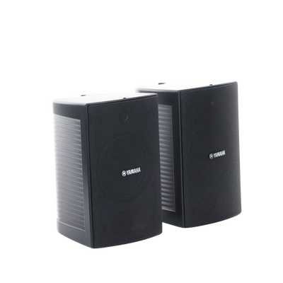 Altavoz de Montaje en Pared | 2 vias | Woofer 6.5" | Tweeter 1" | IPX3 | 8 ohms | 70/100V | Color Negro | Par