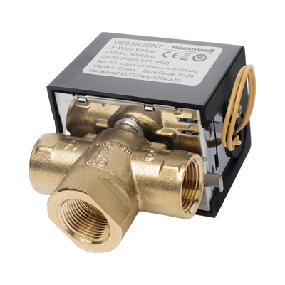 Válvula de control eléctrica VS9 para fan coil: DN20: PN20: 3 vías: 110 V CA: conexión NPT