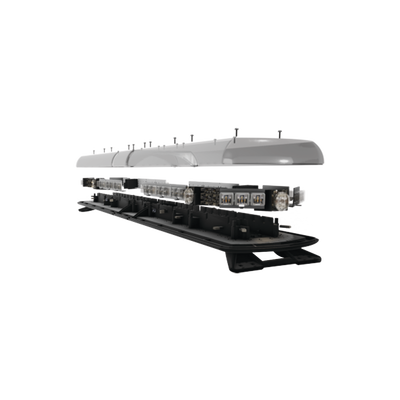 Barra de luces de 48" roja Ultra Brillante, Vantage PRO, con 64 poderosos LEDs última generación.