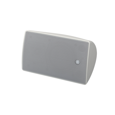 Altavoz de Montaje en Superficie, Woofer 5.25in, Tweeter 0.75 in, Bass-Reflex, IP35, Ideal para Instalaciones Fijas, Par Color Blanco