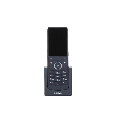 W611W es un teléfono IP Wi-Fi portátil, Resistente, Moderno diseñado para aplicaciones de comunicación móvil.