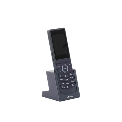 W611W es un teléfono IP Wi-Fi portátil, Resistente, Moderno diseñado para aplicaciones de comunicación móvil.