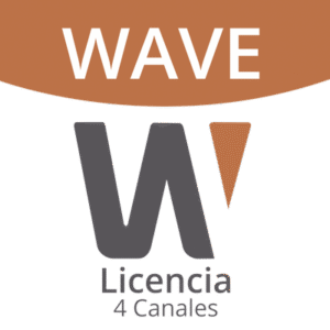 Licencia de 4 Canal de Wisenet Wave Profesional