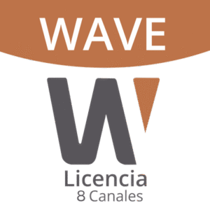 Licencia de 8 Canal de Wisenet Wave Profesional