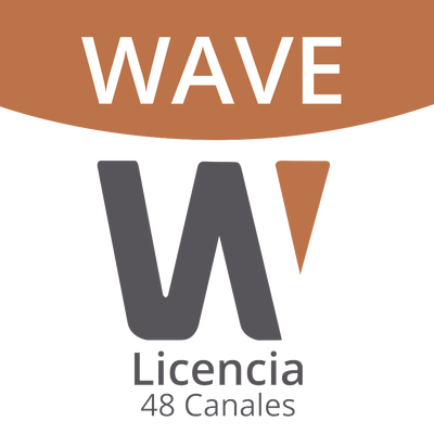Licencia de 48 Canales de Grabación Wisenet Wave Profesional Licencia de 48 Canales de Grabación Wisenet Wave Profesional