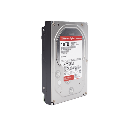 Disco Duro Red Pro de 10TB / 7200 RPM / Optimizado para NAS / Uso 24-7 / 5 Años de Garantia