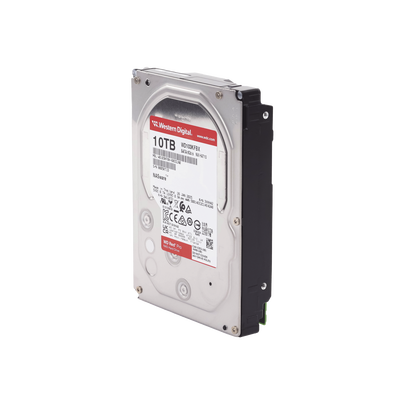Disco Duro Red Pro de 10TB / 7200 RPM / Optimizado para NAS / Uso 24-7 / 5 Años de Garantia
