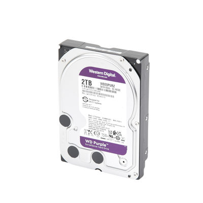 Disco Duro PURPLE de 2TB / 3 AÑOS DE GARANTÍA / Para Videovigilancia