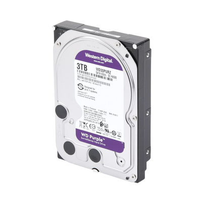 Disco Duro PURPLE de 3TB / 3 AÑOS DE GARANTÍA / Para Videovigilancia