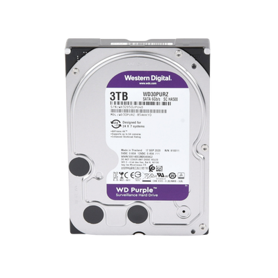 Disco Duro PURPLE de 3TB / 3 AÑOS DE GARANTÍA / Para Videovigilancia
