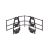 Accesorio de Control de Radio de Curvatura en Cruces, Tes o Intersecciones, en Charolas Wyr-Grid® de Panduit, 101.6 mm de Alto, Color Negro