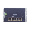 Switch Industrial Administrable Capa 2 de Pared,16 Puertos PoE 802.3at Gigabit y 2 Puertos SFP