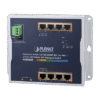 Switch Industrial PoE Administrable de Pared Capa 2, 8 Puertos Gigabit PoE 802.3at y 2 Puertos 100/1000X SFP