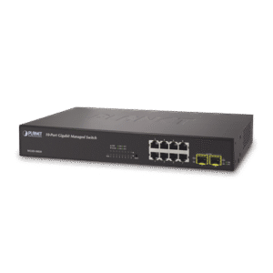 Switch administrable L2+ 8 puertos 10/100/1000T + 2 100/1000X SFP