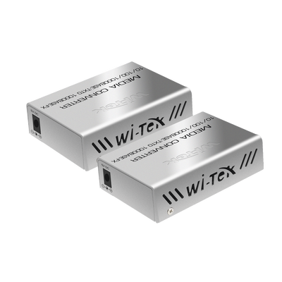 Convertidor de medios / Hasta 25 Km / 1 puerto SC/UPC 1000Mbps / 1 puerto RJ45 1000Mbps / WL: Tx 1310nm - Rx 1550nm / incluye 2 piezas A y B