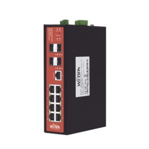 Switch Industrial 8 puertos / Administrable PoE / Puerto 1-2 PoE 24V/48V / Puertos 3-8 puertos 802.3 af/at/bt / Presupuesto máx 240 W