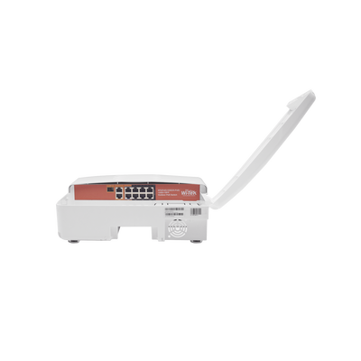 Switch PoE para exterior / No administrable / Con 8 puertos PoE (6 x fast ethernet + 2 x Gigabit) / 3 puertos Uplink gigabit (2 puertos RJ45 + 1 puerto SFP) / Presupuesto 120W Switch PoE para exterior / No administrable / Con 8 puertos PoE (6 x fast ethernet + 2 x Gigabit) / 3 puertos Uplink gigabit (2 puertos RJ45 + 1 puerto SFP) / Presupuesto 120W