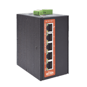 Switch Industrial PoE++ / No administrable / Con 4 puertos Gigabit PoE / 1 puerto Gigabit Uplink / Presupuesto 120W Switch Industrial PoE++ / No administrable / Con 4 puertos Gigabit PoE / 1 puerto Gigabit Uplink / Presupuesto 120W