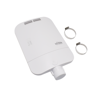 Switch CCTV PoE para exterior / No administrable / Con 8 puertos Gigabit PoE af/at + 2 x Gigabit SFP / Presupuesto 120W / Ideal para Aplicaciones de Videovigilancia