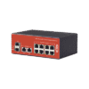 Switch Industrial PoE+ no administrable de 8 Puertos 10/100/1000Mbps + 2 SFP Combo, 150 W