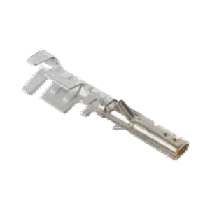 Terminal Hembra Plegable para cables 20-24 AWG, de Potencia para Conectores Molex 3.0 mm, Baño de Oro de 15 micro pulgadas. Terminal Hembra Plegable para cables 20-24 AWG, de Potencia para Conectores Molex 3.0 mm, Baño de Oro de 15 micro pulgadas.