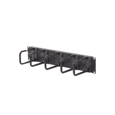 Organizador de cable, para montaje aéreo, con 5 soportes, 2UR
