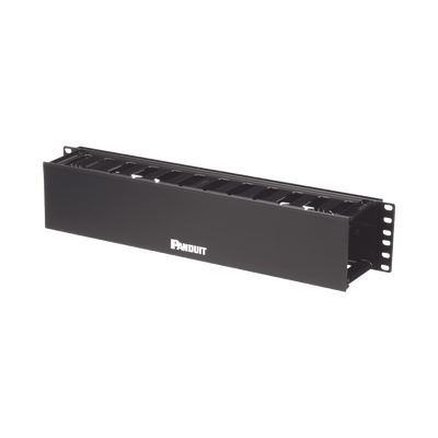 Organizador de Cables Horizontal PatchLink, Sencillo (Solo Frontal), Para Rack de 19in, 2UR Organizador de Cables Horizontal PatchLink, Sencillo (Solo Frontal), Para Rack de 19in, 2UR