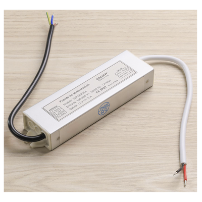 Fuente 12 V / 5 Amperes / Waterproof / Intemperie grado IP67