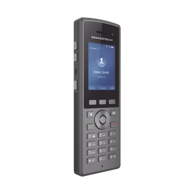 Teléfono WiFi portátil empresarial con diseño resistente IP67, conectividad a la red VoIP vía WiFi