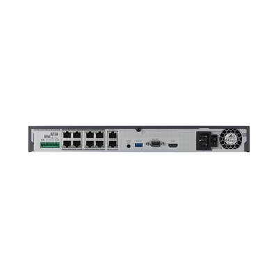 NVR de 12 Megapíxel con Wisenet Wave Embebido / Incluye 4 Licencias / 1TB Incluido / 8 canales / 8 puertos PoE+ / H.265 & WiseStream / E/S de alarma NVR de 12 Megapíxel con Wisenet Wave Embebido / Incluye 4 Licencias / 1TB Incluido / 8 canales / 8 puertos PoE+ / H.265 & WiseStream / E/S de alarma