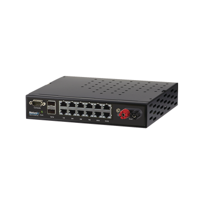 Switch WISP PoE Administrable de 14 puertos (12 PoE Gigabit + 2 SFP) entrada de 9-72 Vcc Switch WISP PoE Administrable de 14 puertos (12 PoE Gigabit + 2 SFP) entrada de 9-72 Vcc