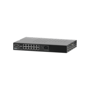 Switch WISP PoE Administrable de 14 puertos (12 PoE Gigabit + 2 SFP) 400W, entrada de 110/220 Vca Switch WISP PoE Administrable de 14 puertos (12 PoE Gigabit + 2 SFP) 400W, entrada de 110/220 Vca