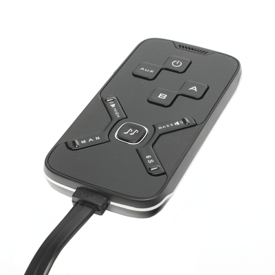 Sirena Vehicular de 100W de Potencia, Con Controlador Unimando Para Tonos, 2 Salidas Auxiliares y Microfono Sirena Vehicular de 100W de Potencia, Con Controlador Unimando Para Tonos, 2 Salidas Auxiliares y Microfono