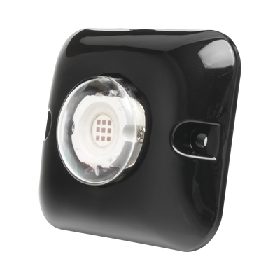 Estrobo Oculto de 1 LED de 10W, Ideal para Vehículos Encubierto, Color Rojo