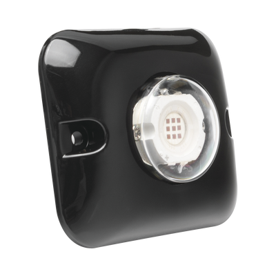 Estrobo Oculto de 1 LED de 10W, Ideal para Vehículos Encubierto, Color Rojo