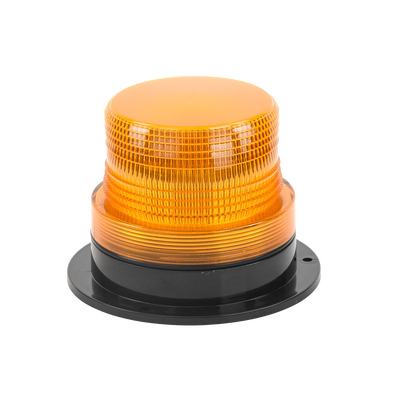 Burbuja brillante de Larga Vida Útil con 8 LEDs, color ámbar, domo ámbar